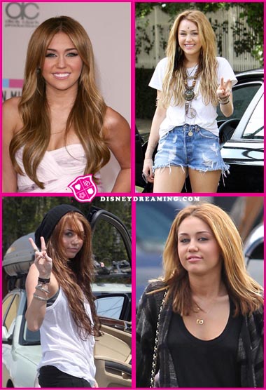 miley cyrus hair color in hannah. Miley Cyrus has changed her